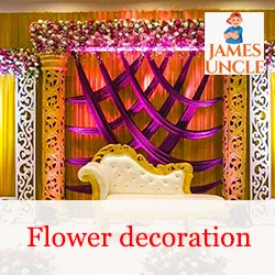 Flower decoration Mr. Anwar Hossain in Park Circus